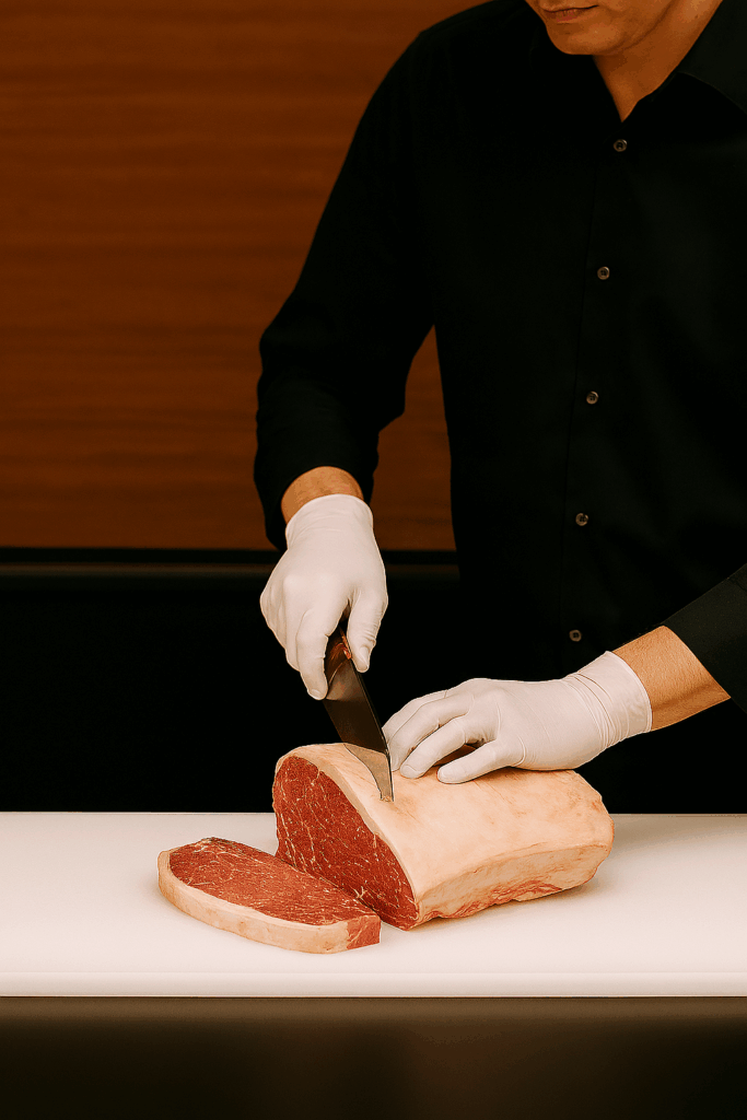 Wagyu Cutting Demonstration